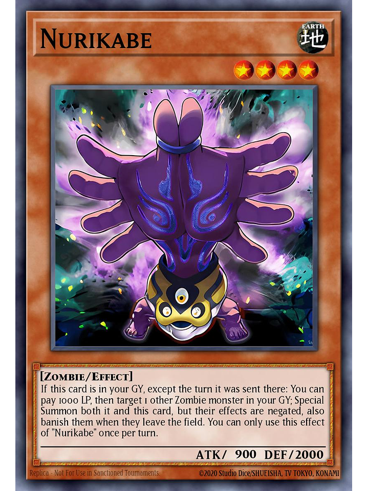 Nurikabe - MZMU-EN044 - Rare 1st Edition 1