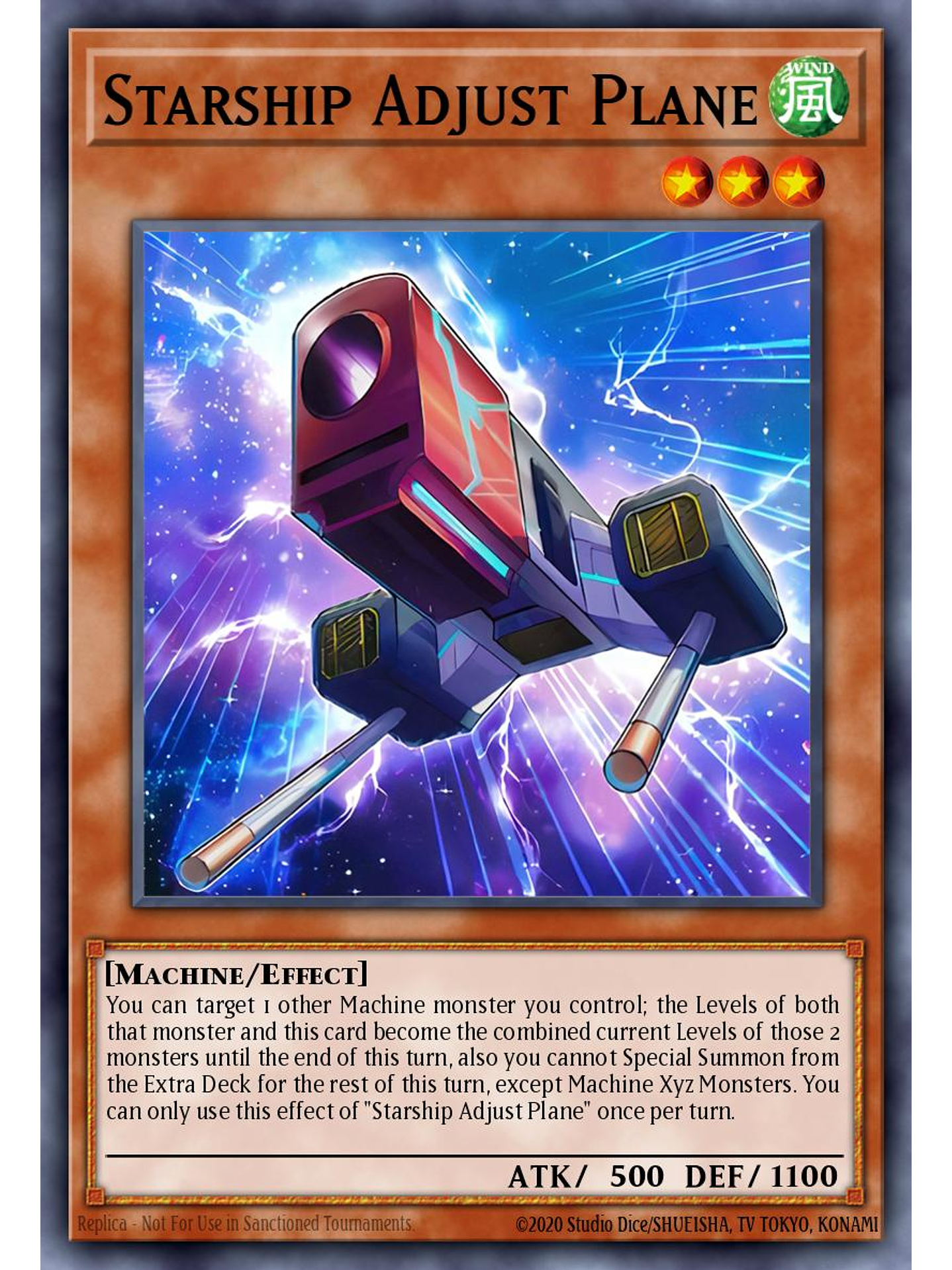 Starship Adjust Plane - MZMU-EN049 - Rare 1st Edition 1