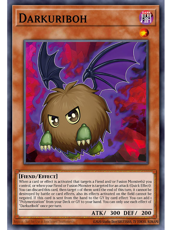 Darkuriboh - MZMU-EN050 - Super Rare 1st Edition 1