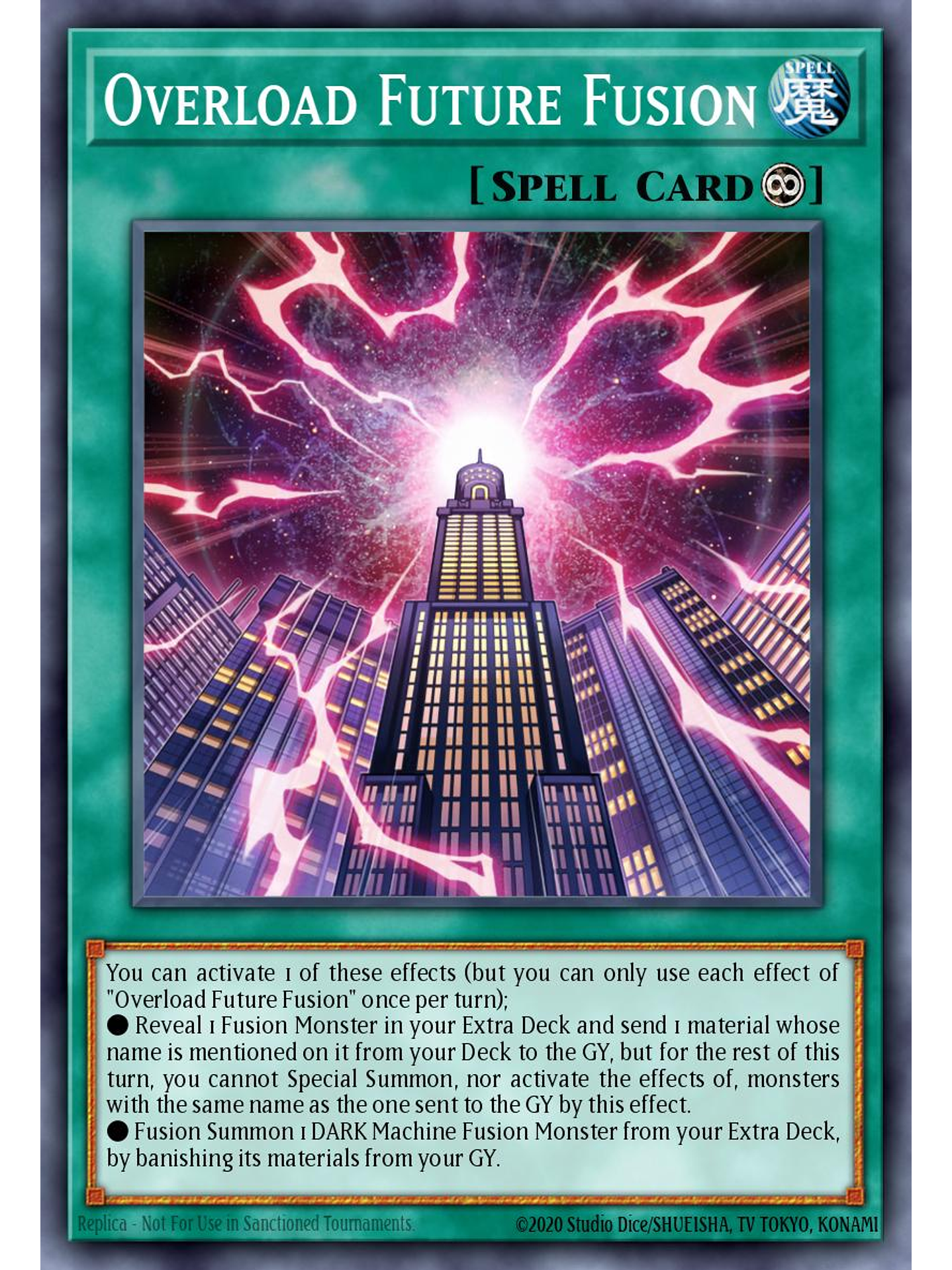 Overload Future Fusion - MZMU-EN055 - Super Rare 1st Edition 1