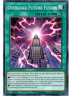 Overload Future Fusion - MZMU-EN055 - Super Rare 1st Edition
