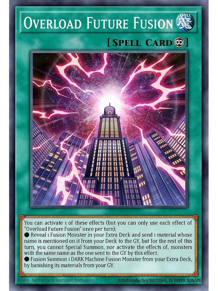 Overload Future Fusion - MZMU-EN055 - Super Rare 1st Edition 1