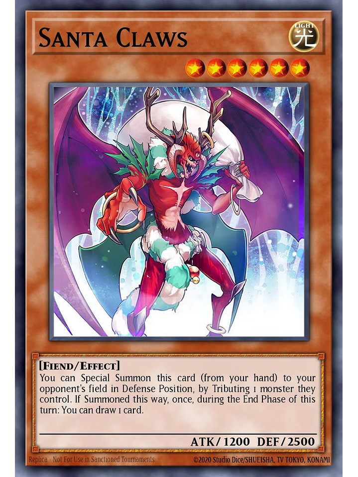 Santa Claws - MZMU-EN079 - Rare 1st Edition 1