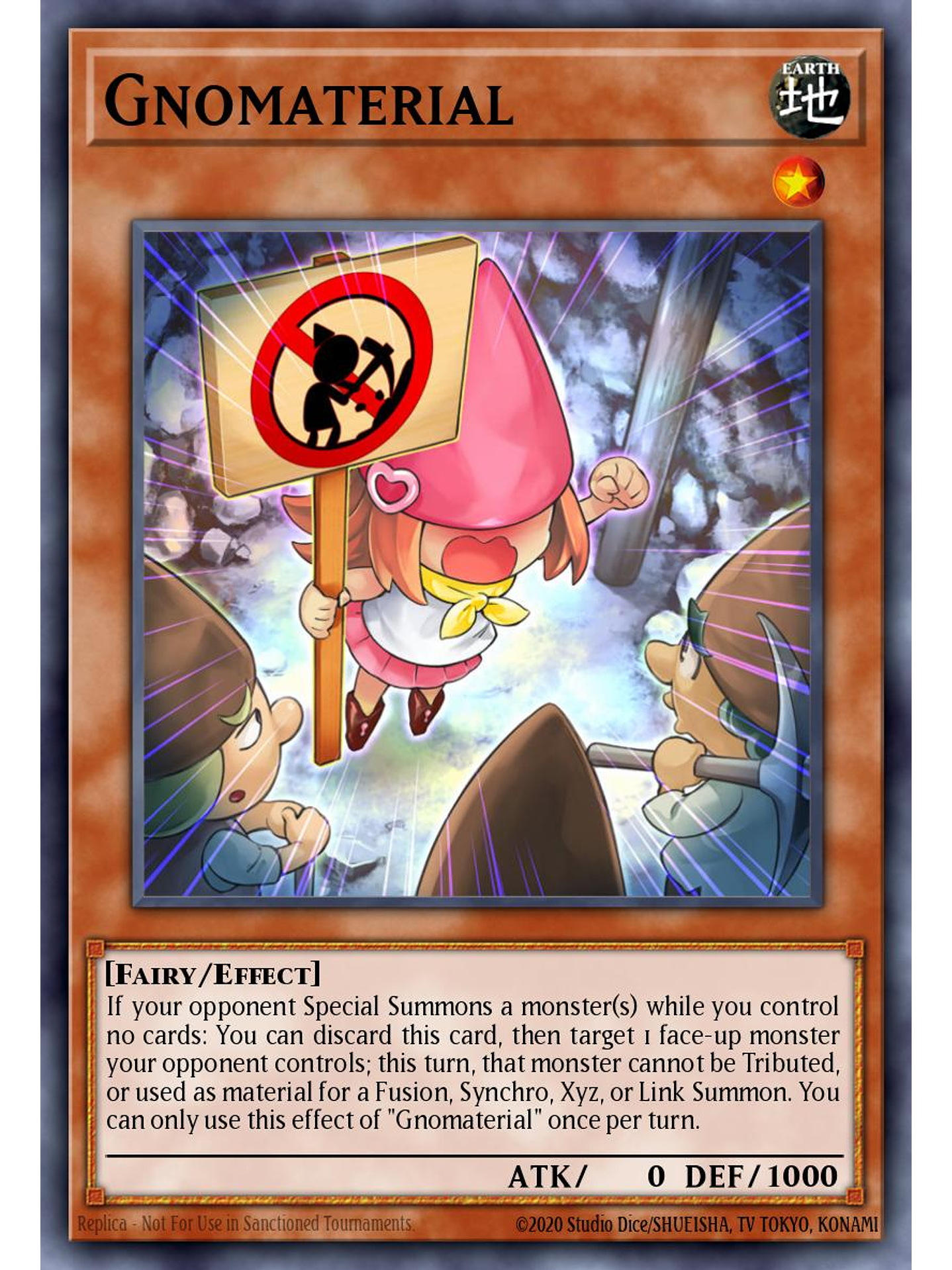 Gnomaterial - MZMU-EN089 - Rare 1st Edition 1