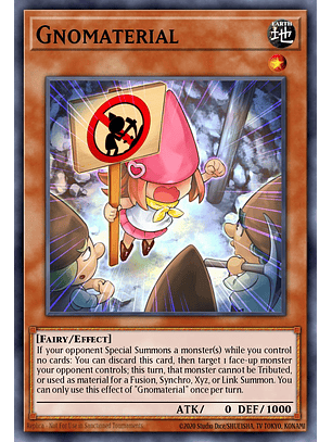 Gnomaterial - MZMU-EN089 - Rare 1st Edition