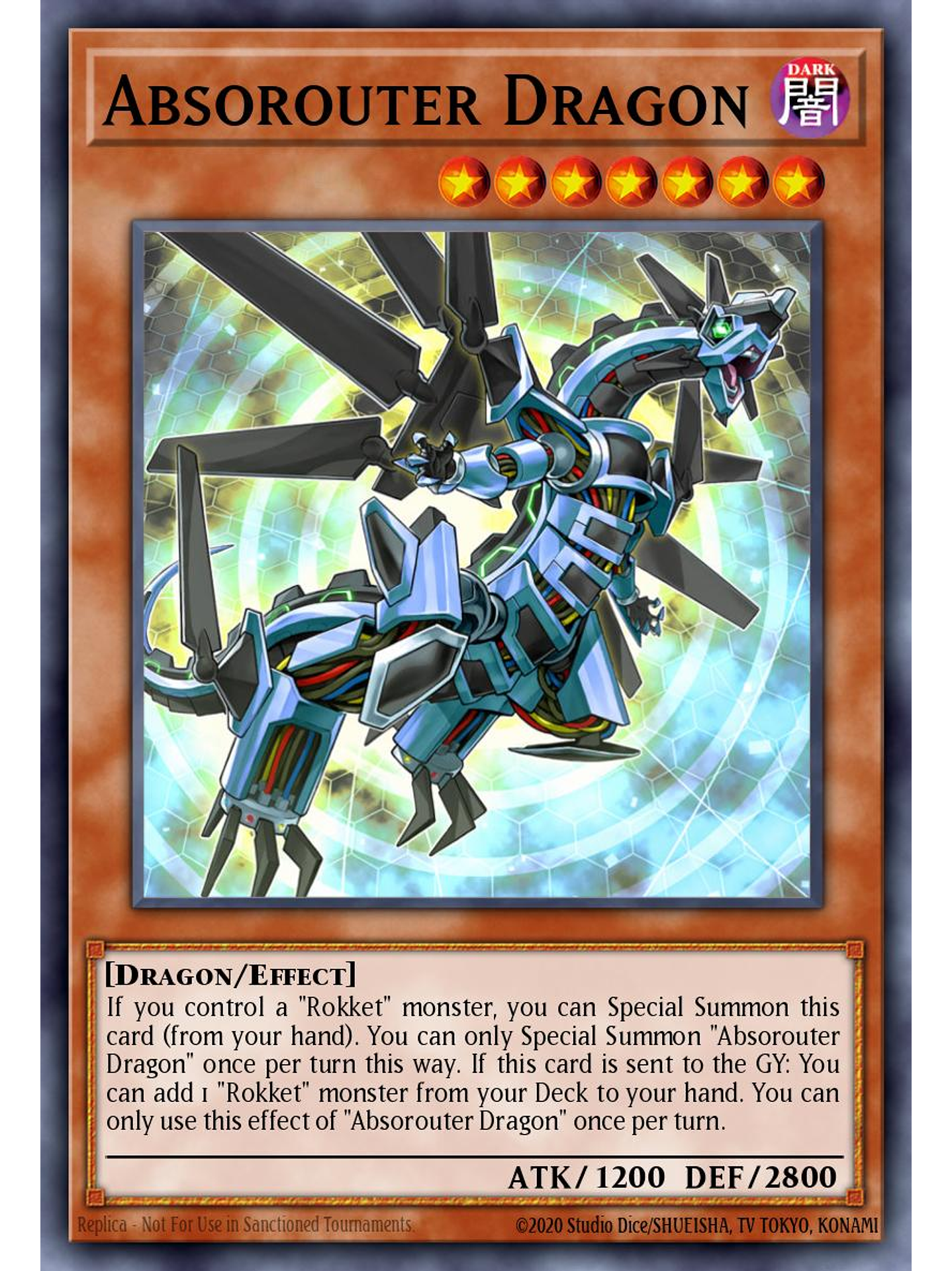 Absorouter Dragon - MZMU-EN090 - Rare 1st Edition 1