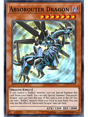 Absorouter Dragon - MZMU-EN090 - Rare 1st Edition