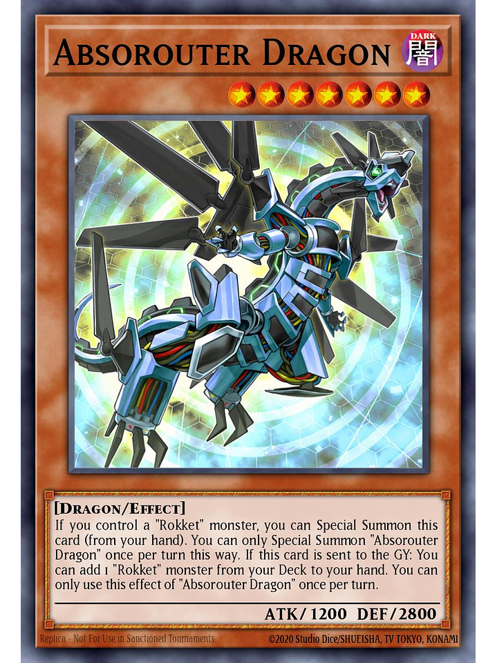 Absorouter Dragon - MZMU-EN090 - Rare 1st Edition 1