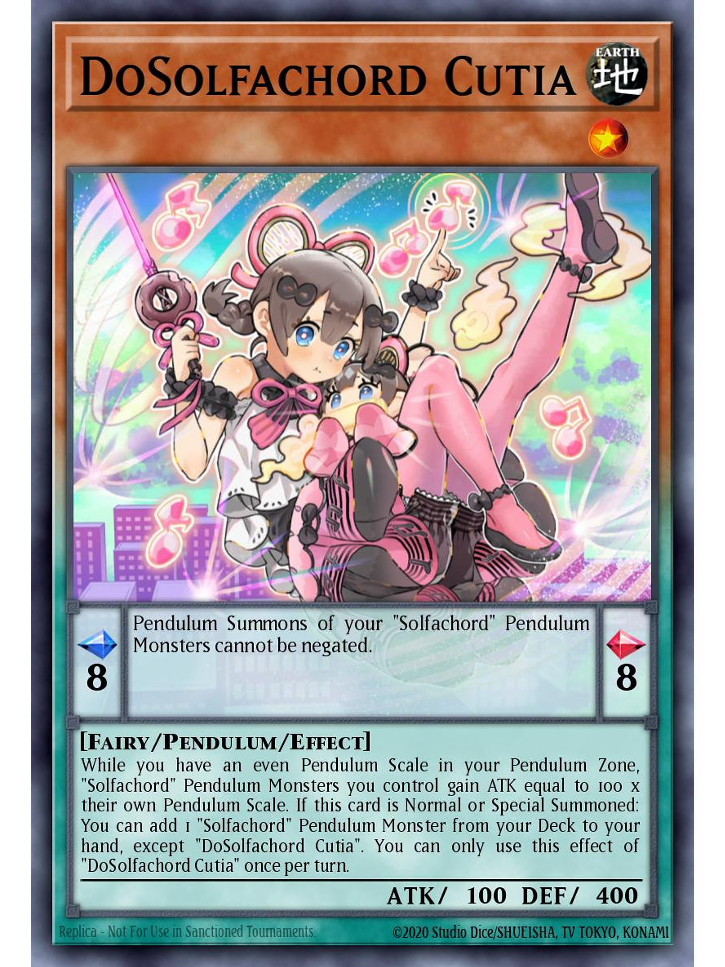 DoSolfachord Cutia - MZMU-EN095 - Rare 1st Edition 1