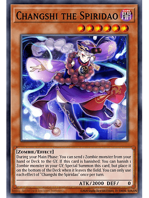 Changshi the Spiridao - MZMU-EN097 - Rare 1st Edition