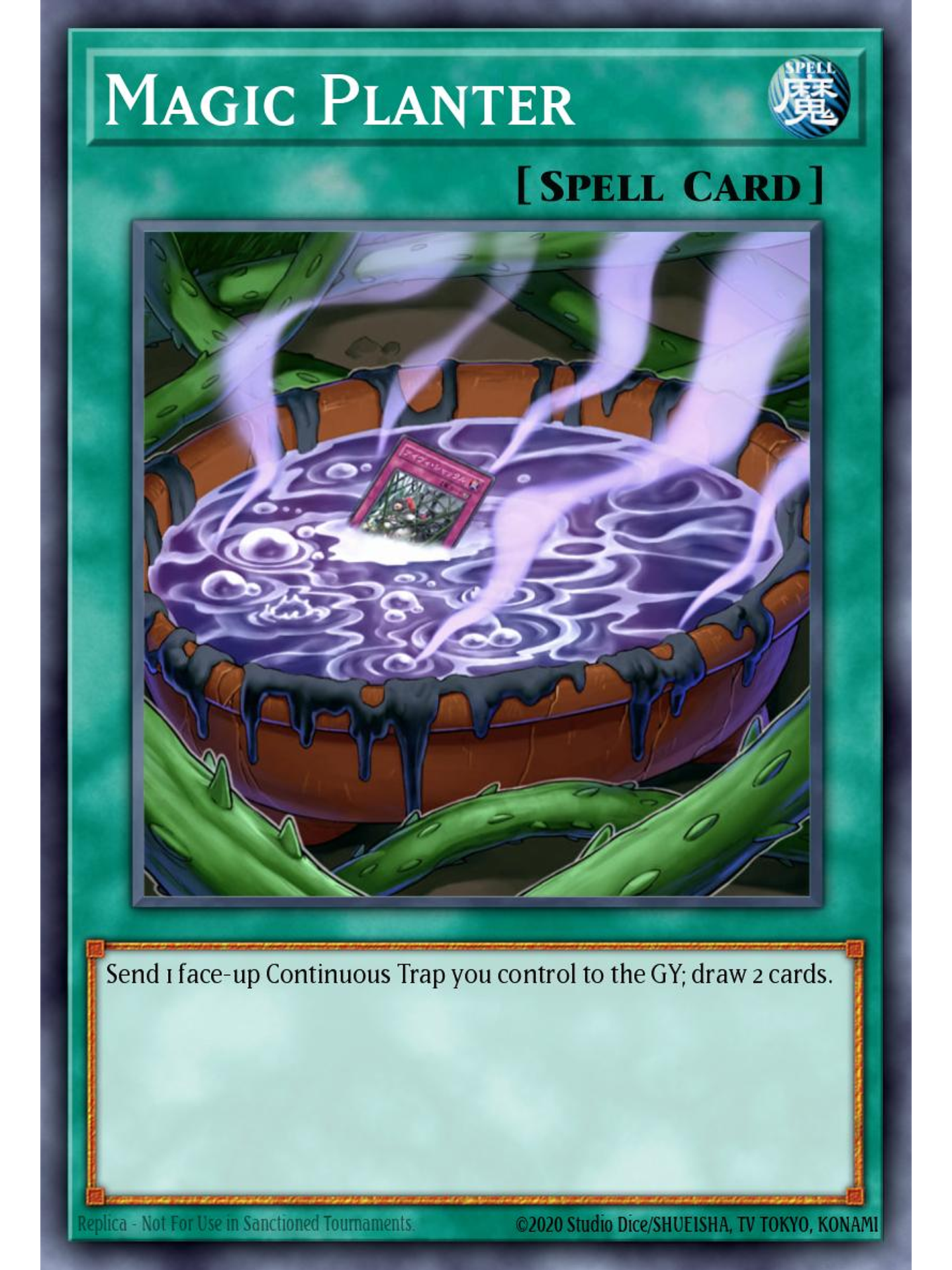 Magic Planter - MZMU-EN110 - Rare 1st Edition 1