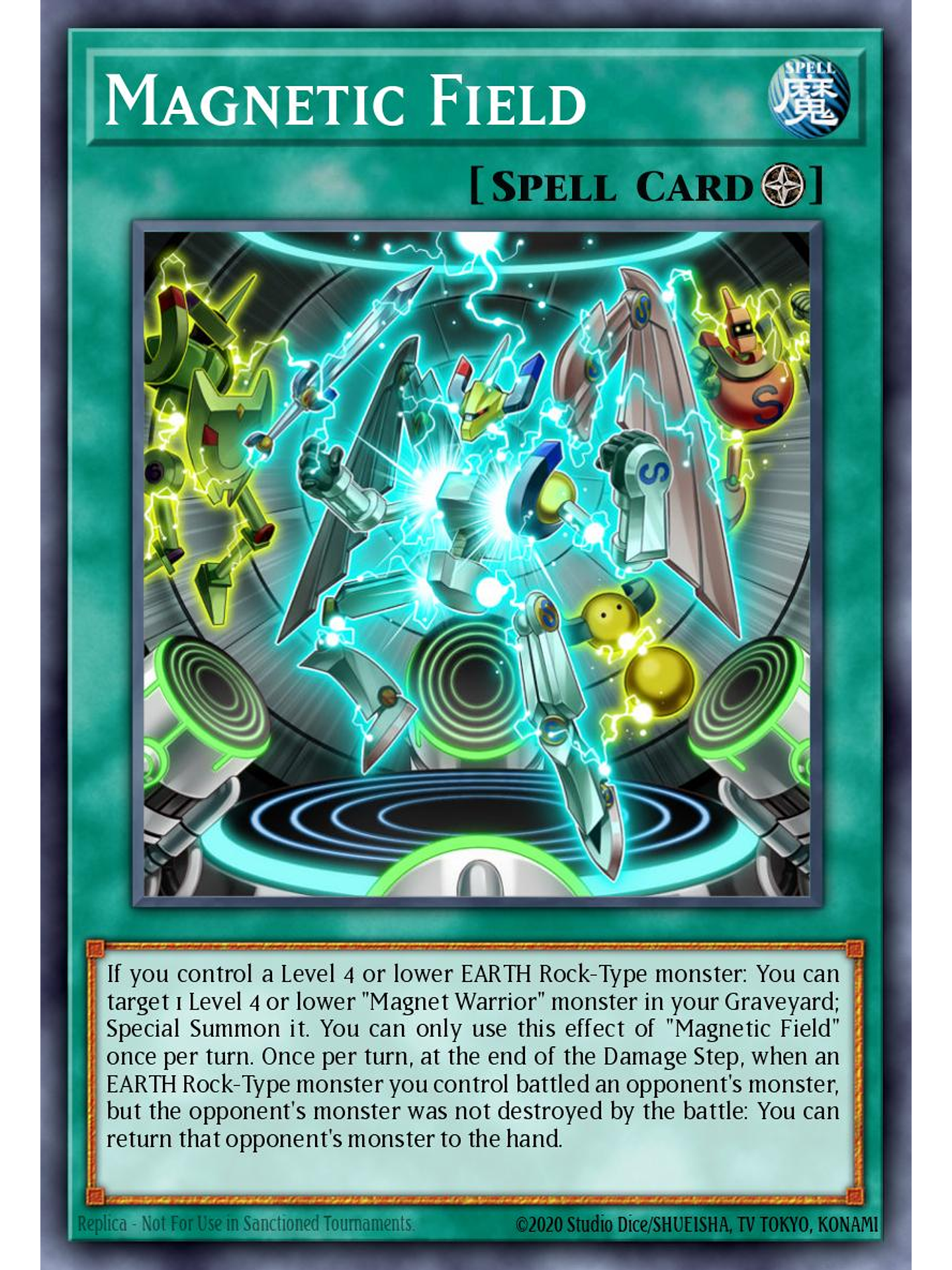 Magnetic Field - MZMU-EN111 - Rare 1st Edition 1