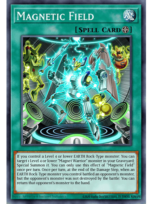 Magnetic Field - MZMU-EN111 - Rare 1st Edition