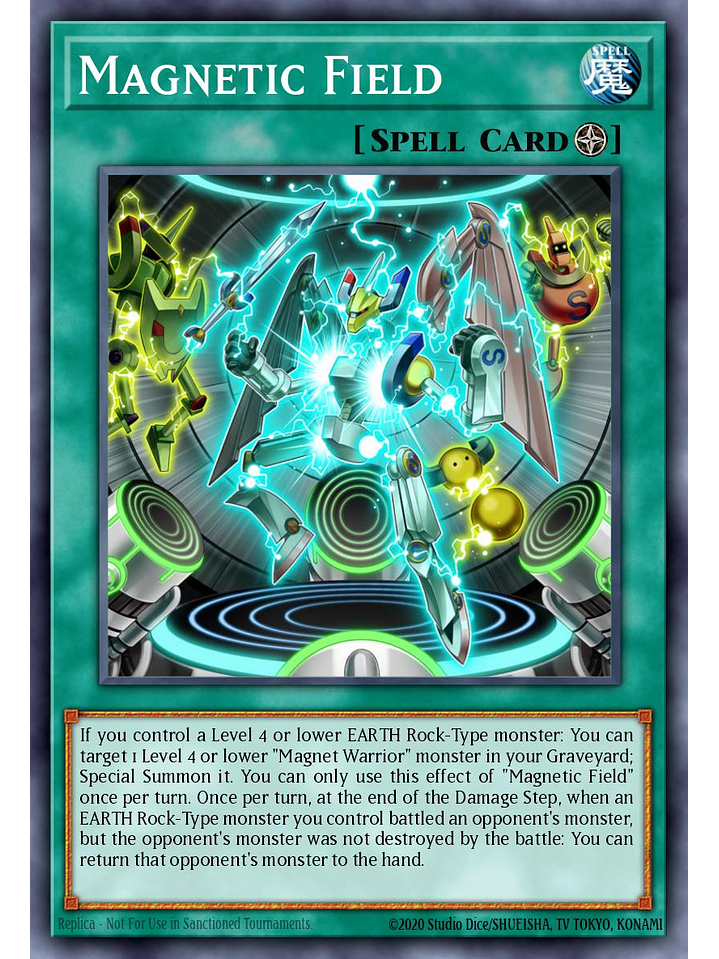 Magnetic Field - MZMU-EN111 - Rare 1st Edition 1