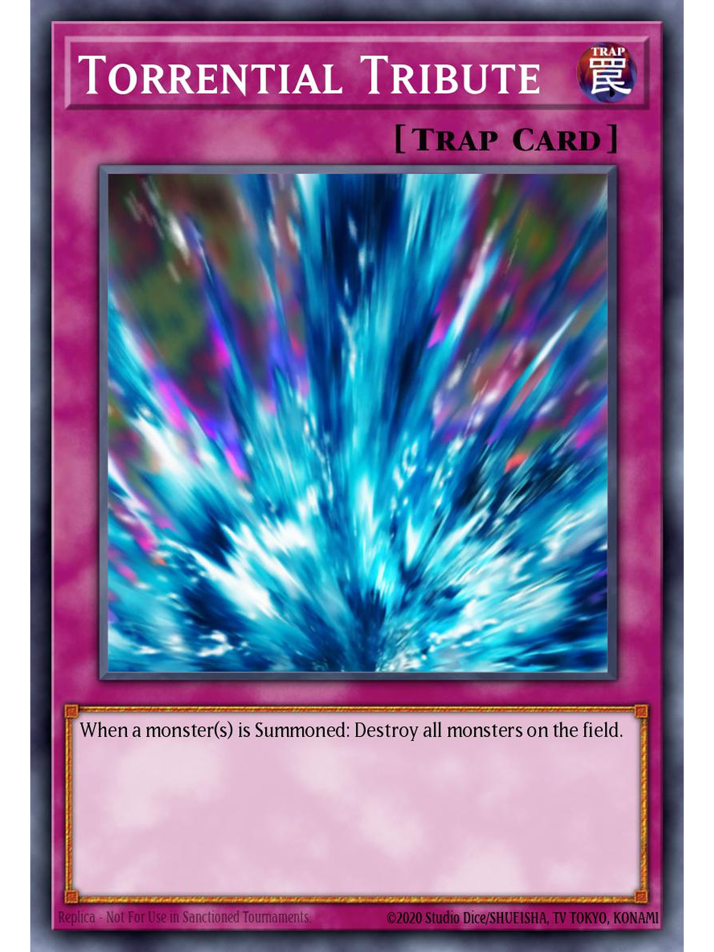 Torrential Tribute - MZMU-EN119 - Rare 1st Edition 1