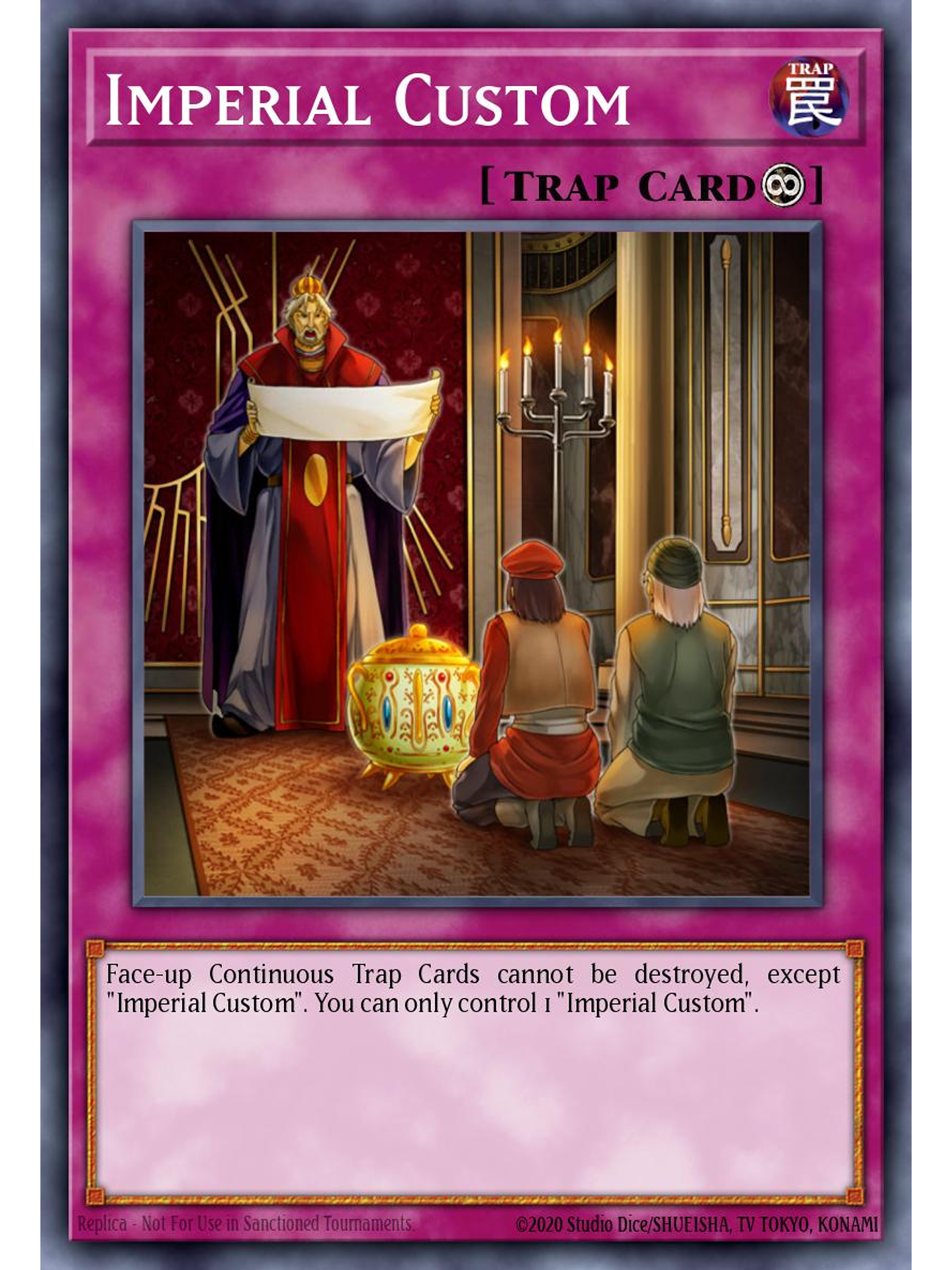 Imperial Custom - MZMU-EN120 - Rare 1st Edition 1