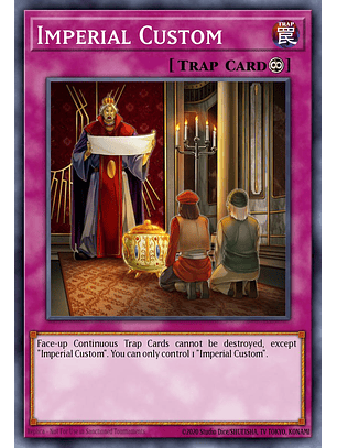 Imperial Custom - MZMU-EN120 - Rare 1st Edition