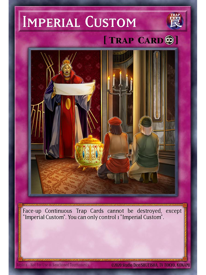 Imperial Custom - MZMU-EN120 - Rare 1st Edition 1