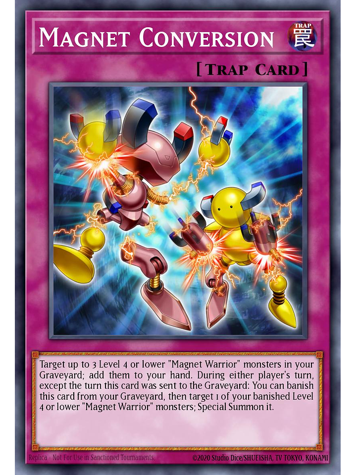 Magnet Conversion - MZMU-EN122 - Rare 1st Edition 1