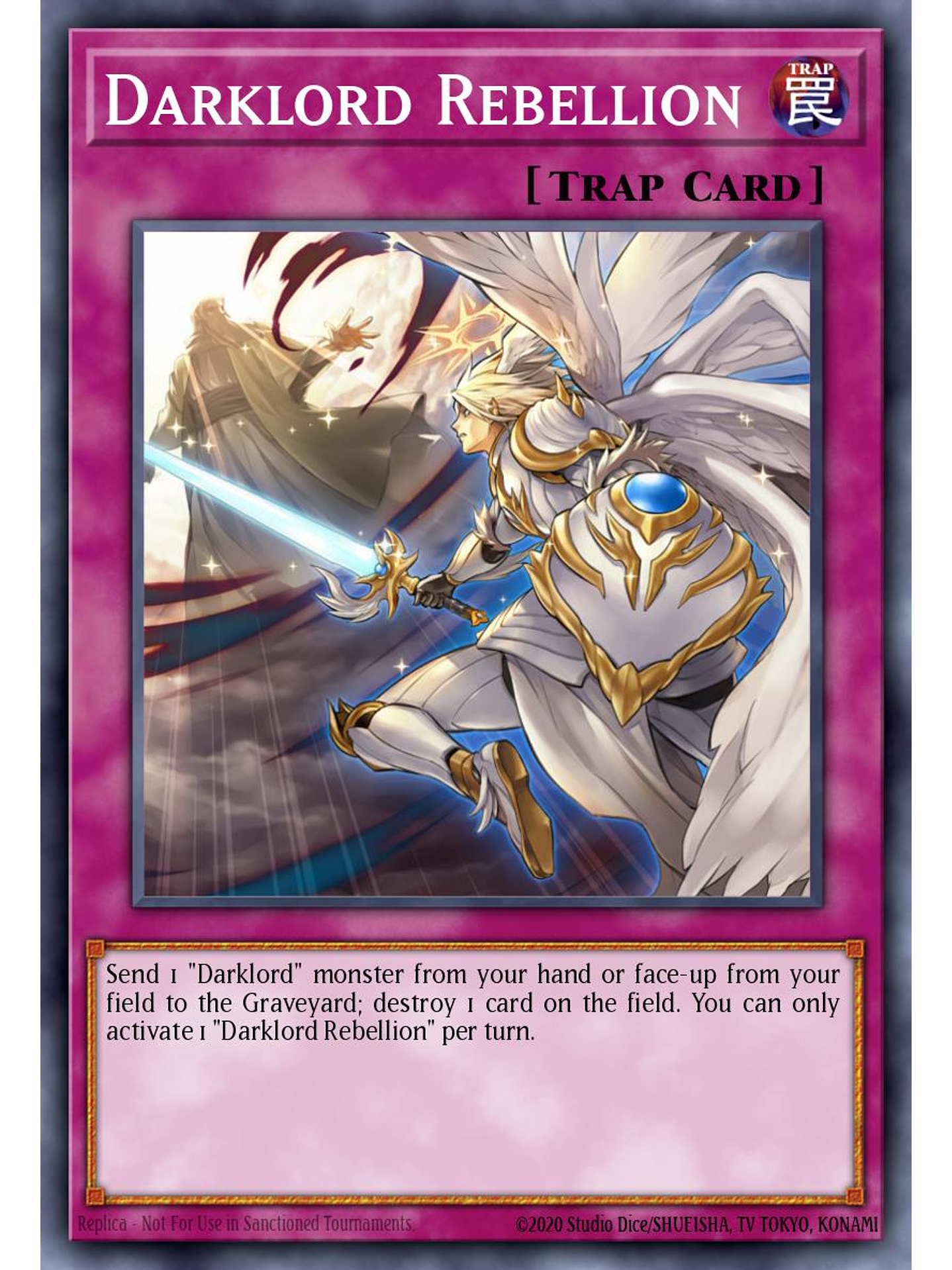 Darklord Rebellion - MZMU-EN123 - Rare 1st Edition 1