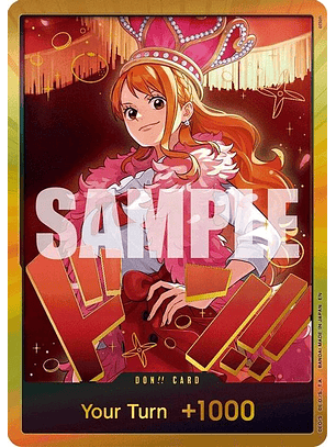 EB03-000 DON!! Card (Nami) (Gold)