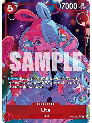 EB03-003 (Alternate Art) Uta (003)