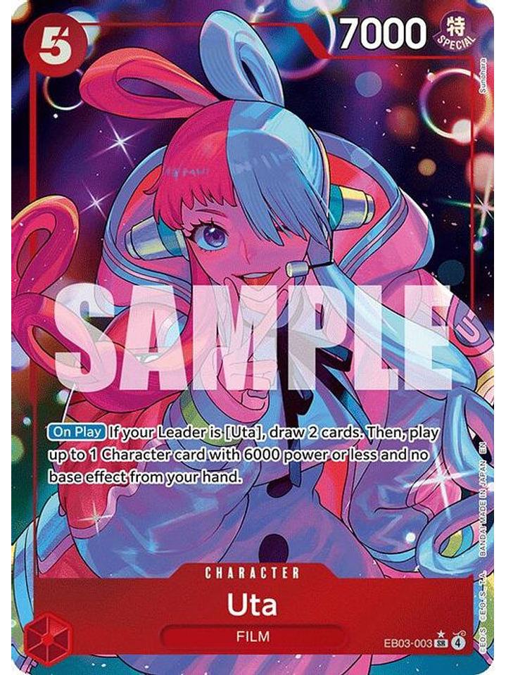 EB03-003 (Alternate Art) Uta (003) 1