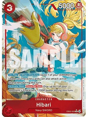 EB03-008 (Alternate Art) Hibari