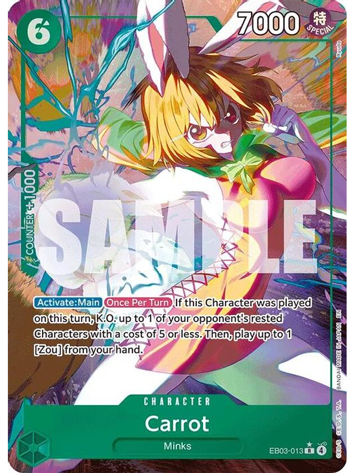 EB03-013 (Alternate Art) Carrot 1