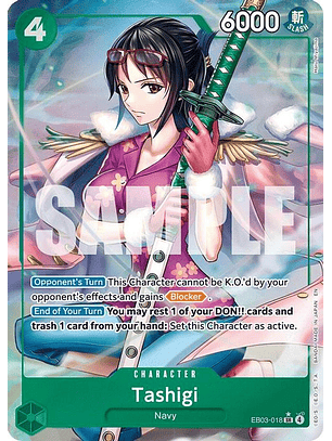 EB03-018 (Alternate Art) Tashigi