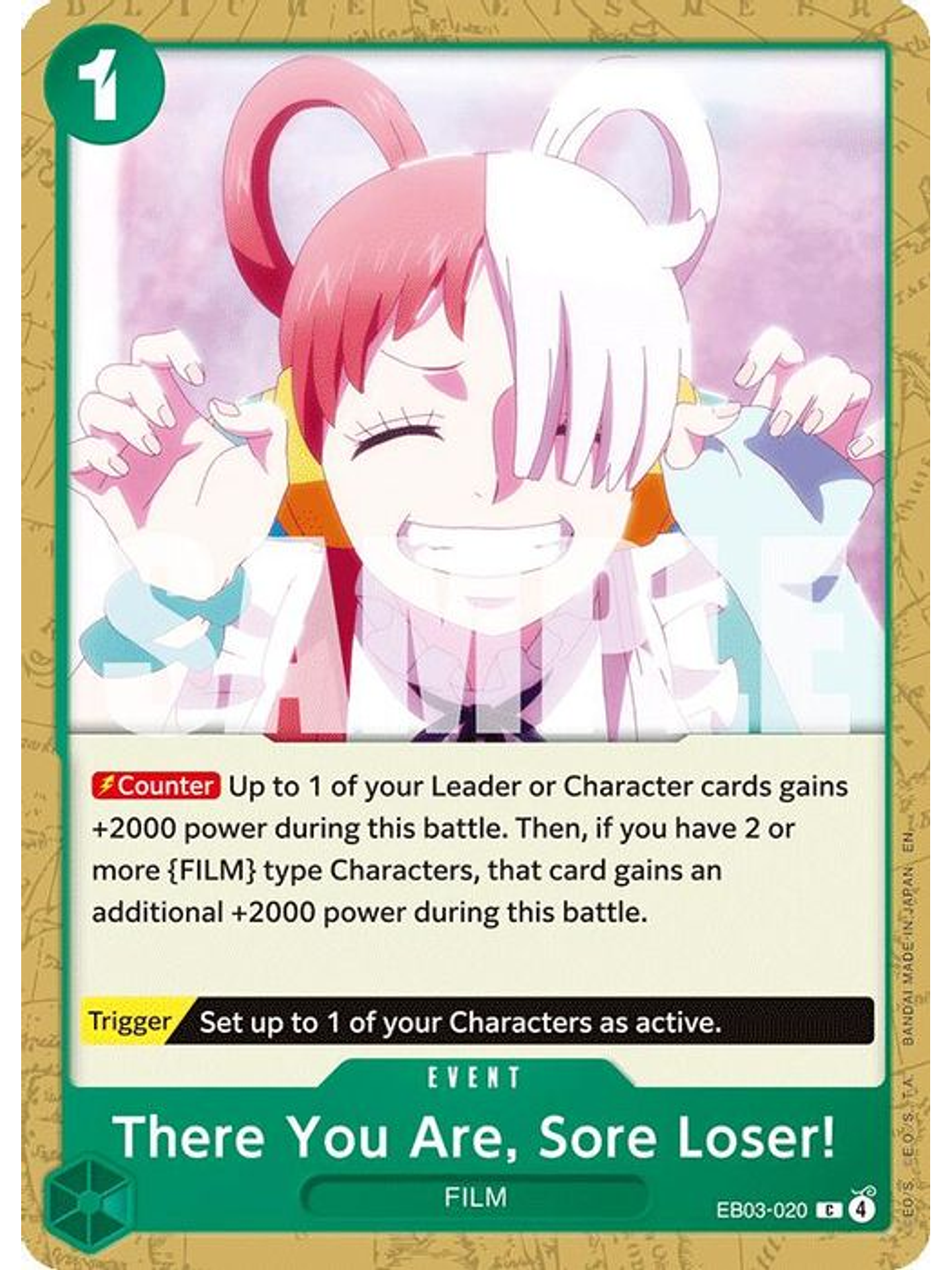 EB03-020 C There You Are, Sore Loser! 1