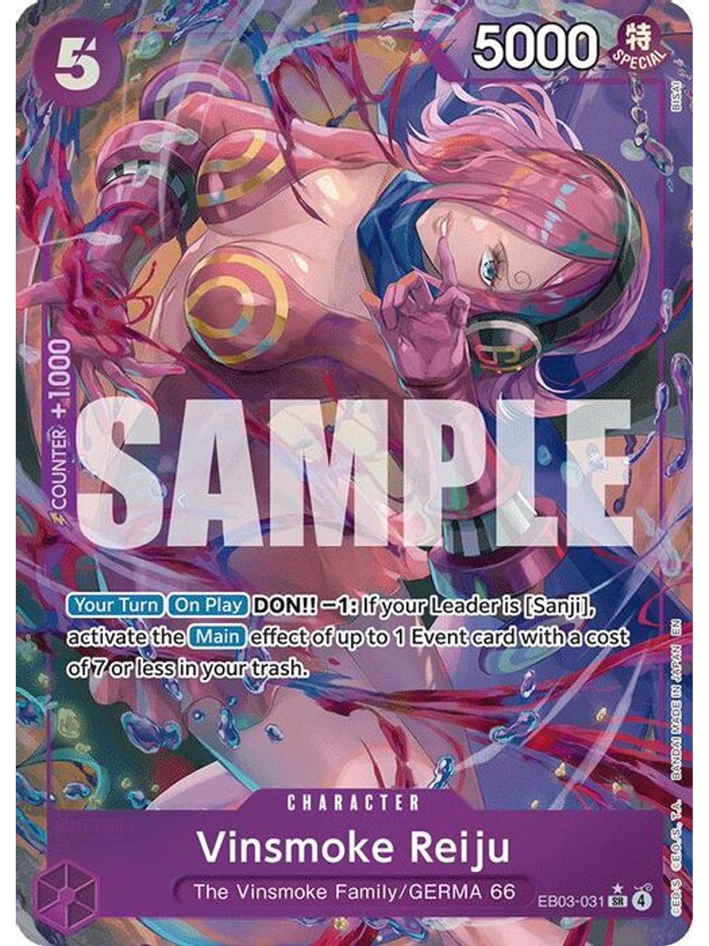 EB03-031 (Alternate Art) Vinsmoke 1