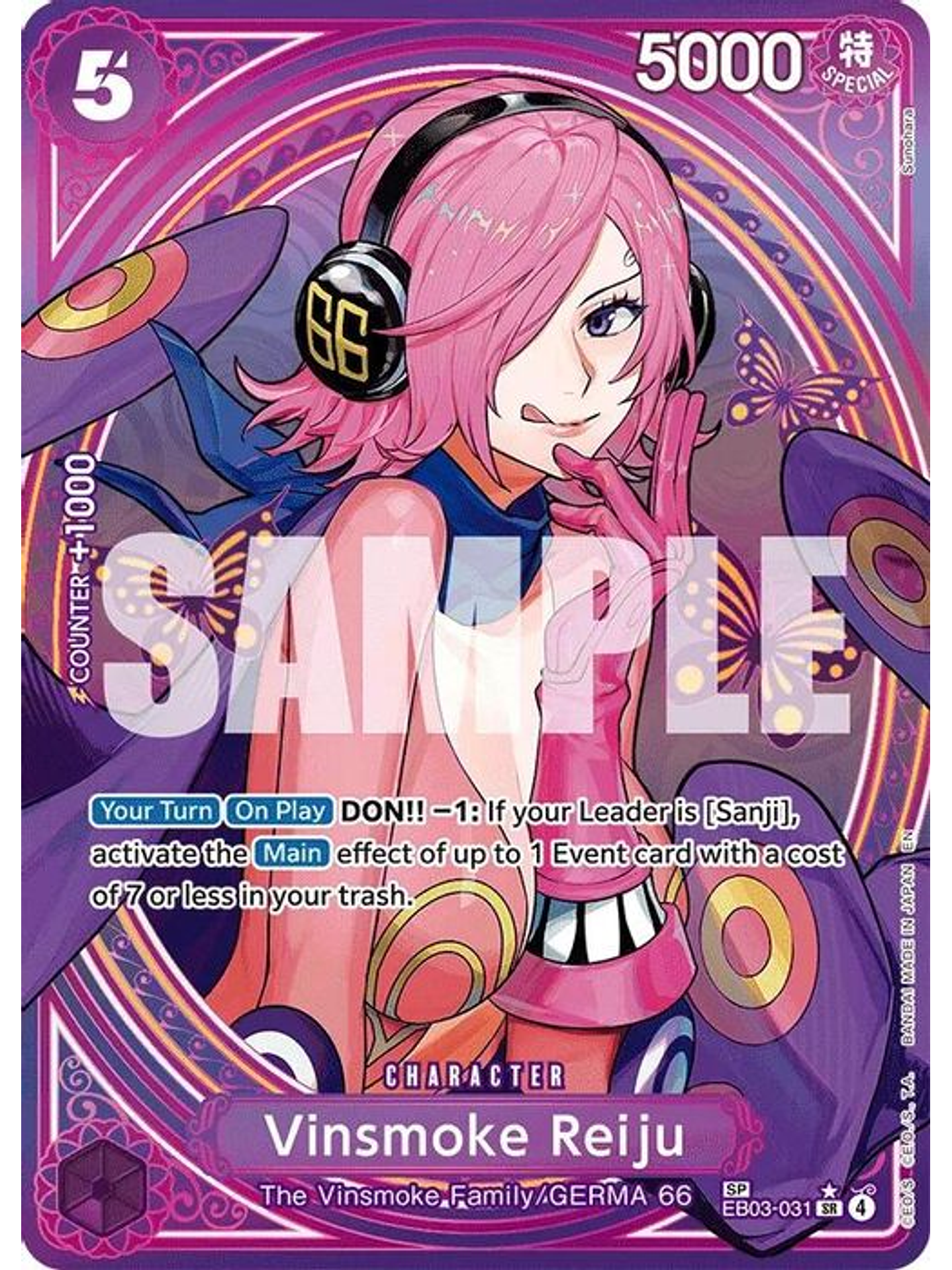 EB03-031 (Special Rare) Vinsmoke (SP) 1