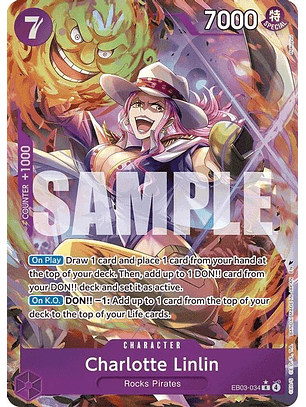 EB03-034 (Alternate Art) Charlotte Linlin