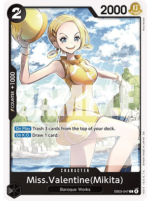 EB03-047 C Miss.Valentine(Mikita)