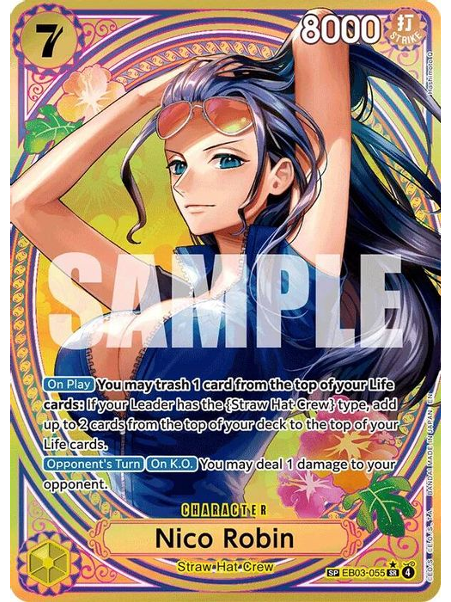 EB03-055 (Special Rare) Nico Robin (055) (SP) 1