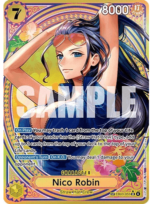 EB03-055 (Special Rare) Nico Robin (055) (SP)