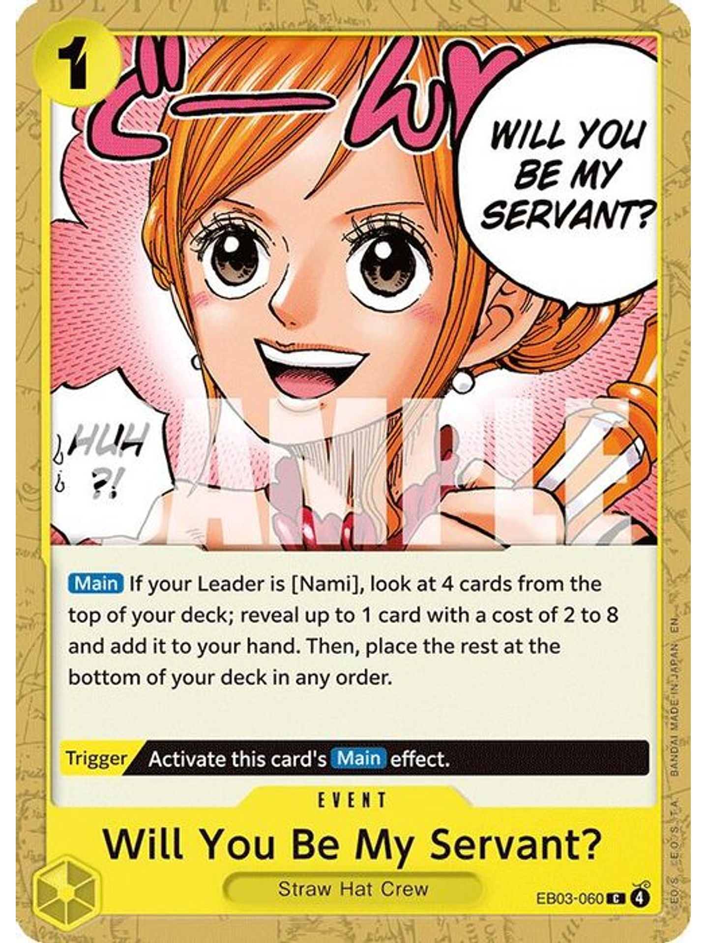 EB03-060 C Will You Be My Servant? 1