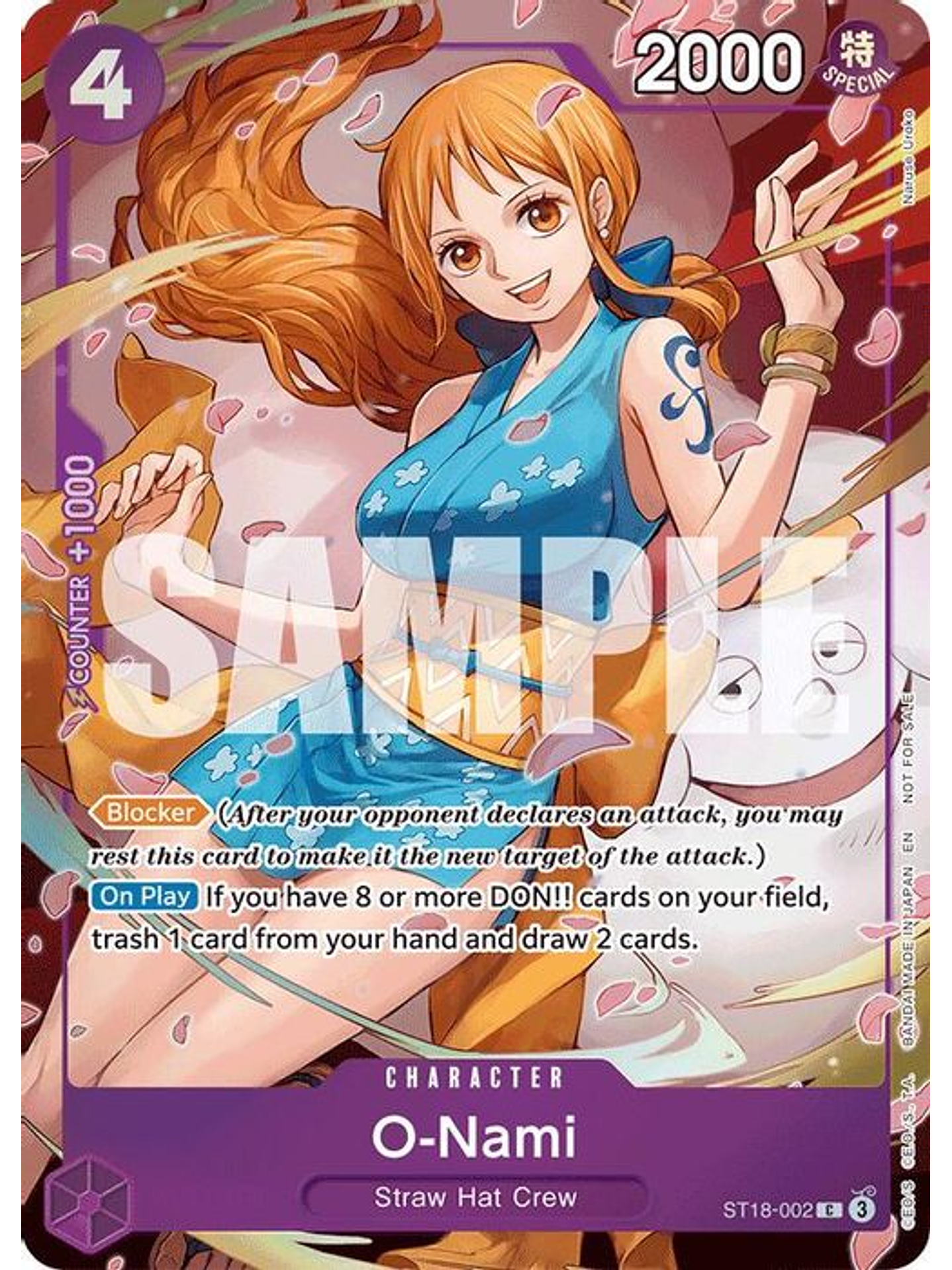 ST18-002 (Alternate Art) O-Nami 1