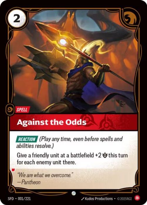 001/221 C Against the Odds