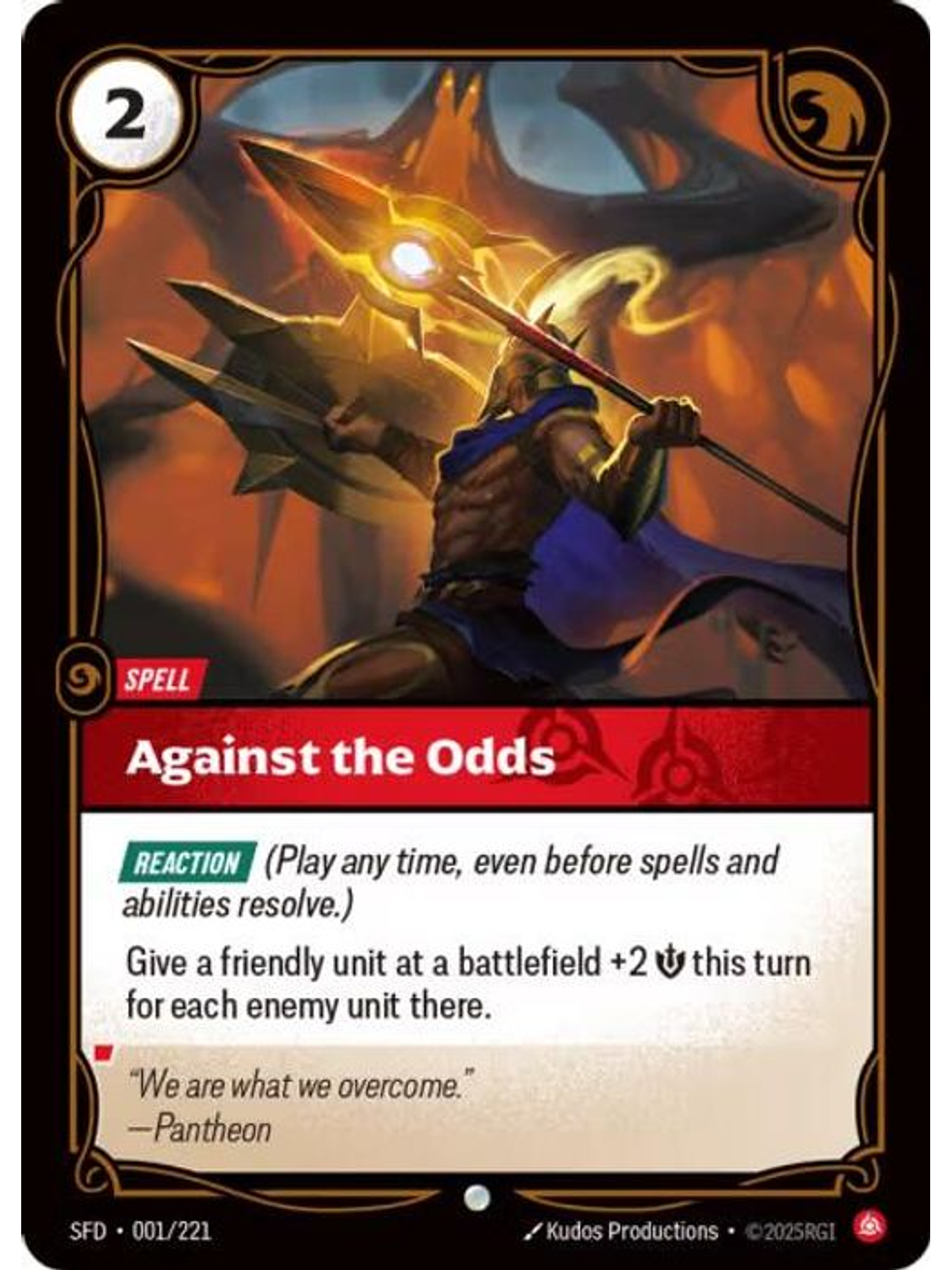 001/221 C Against the Odds 1