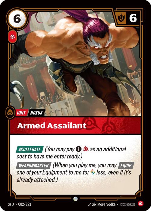 002/221 C Armed Assailant