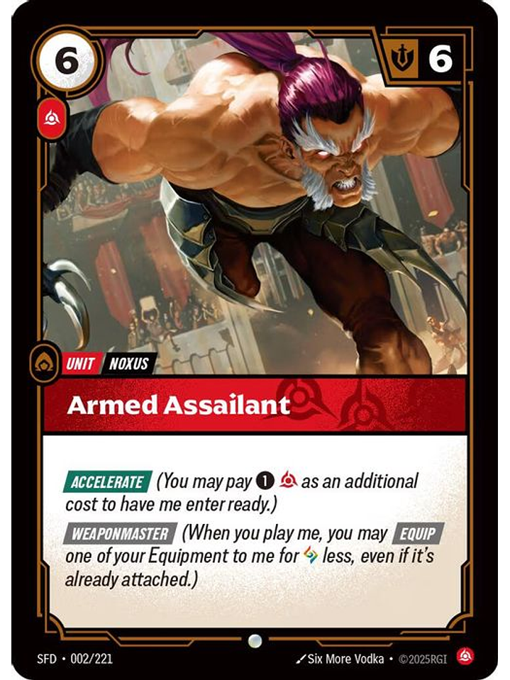 002/221 C Armed Assailant 1