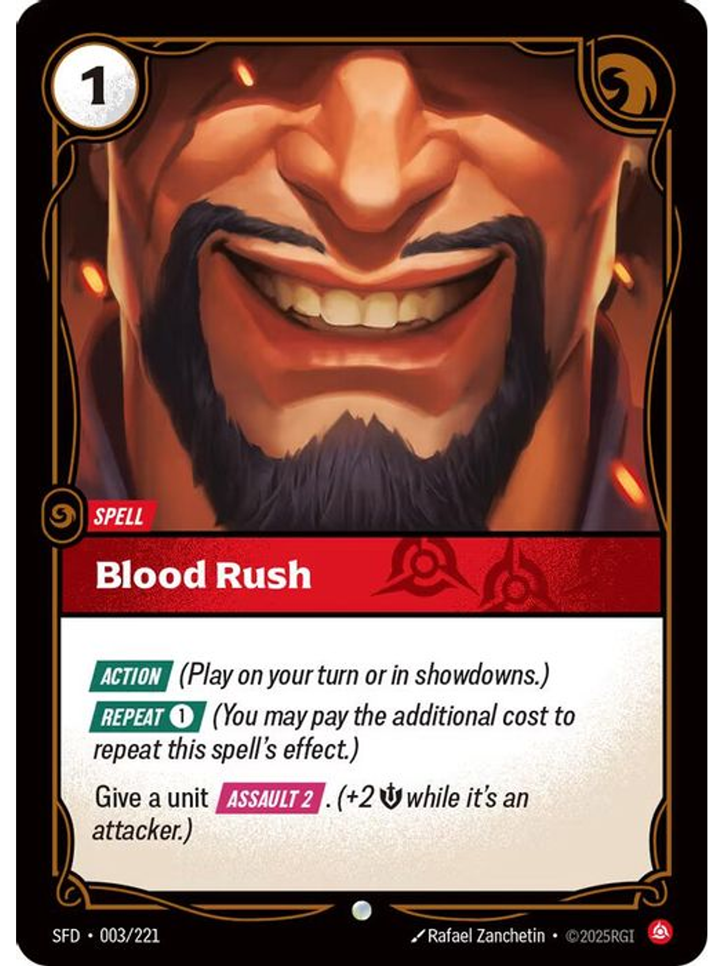 003/221 C Blood Rush 1