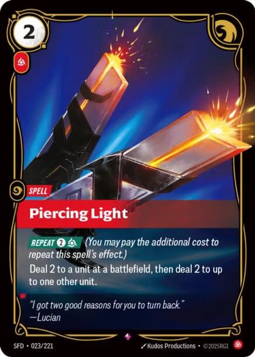 023/221 R Piercing Light