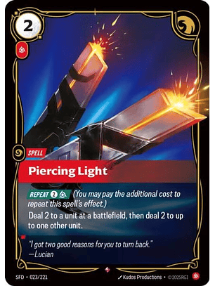 023/221 R Piercing Light