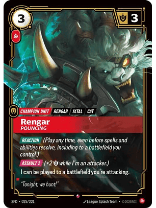 025/221 R Rengar - Pouncing