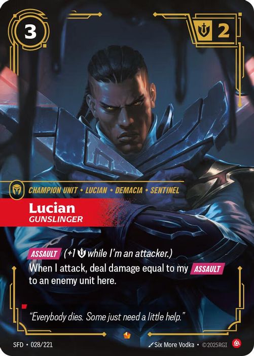 028/221 Epic Lucian - Gunslinger