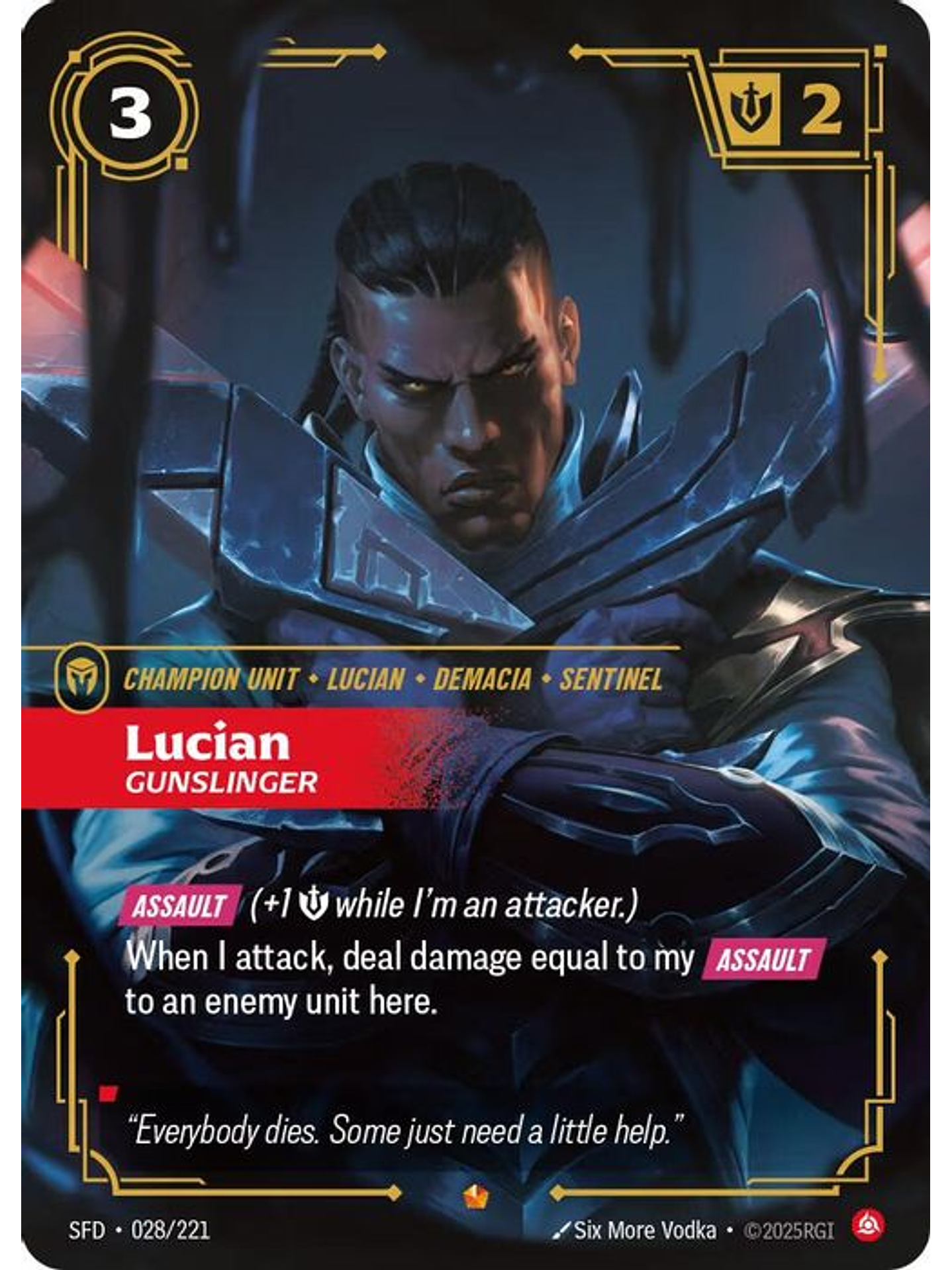 028/221 Epic Lucian - Gunslinger 1