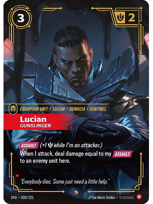 028/221 Epic Lucian - Gunslinger